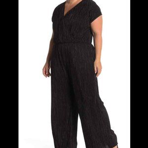 WEST KEI Women's Black Cap Sleeve Jumpsuit